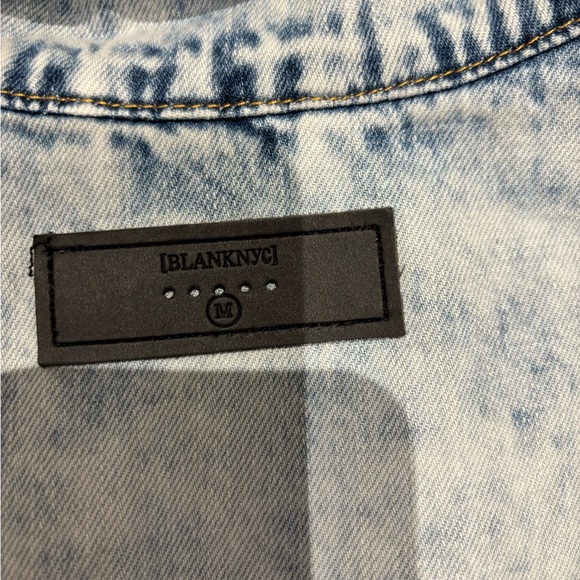 BlankNYC Denim Shorts Romper - Picture 5 of 6